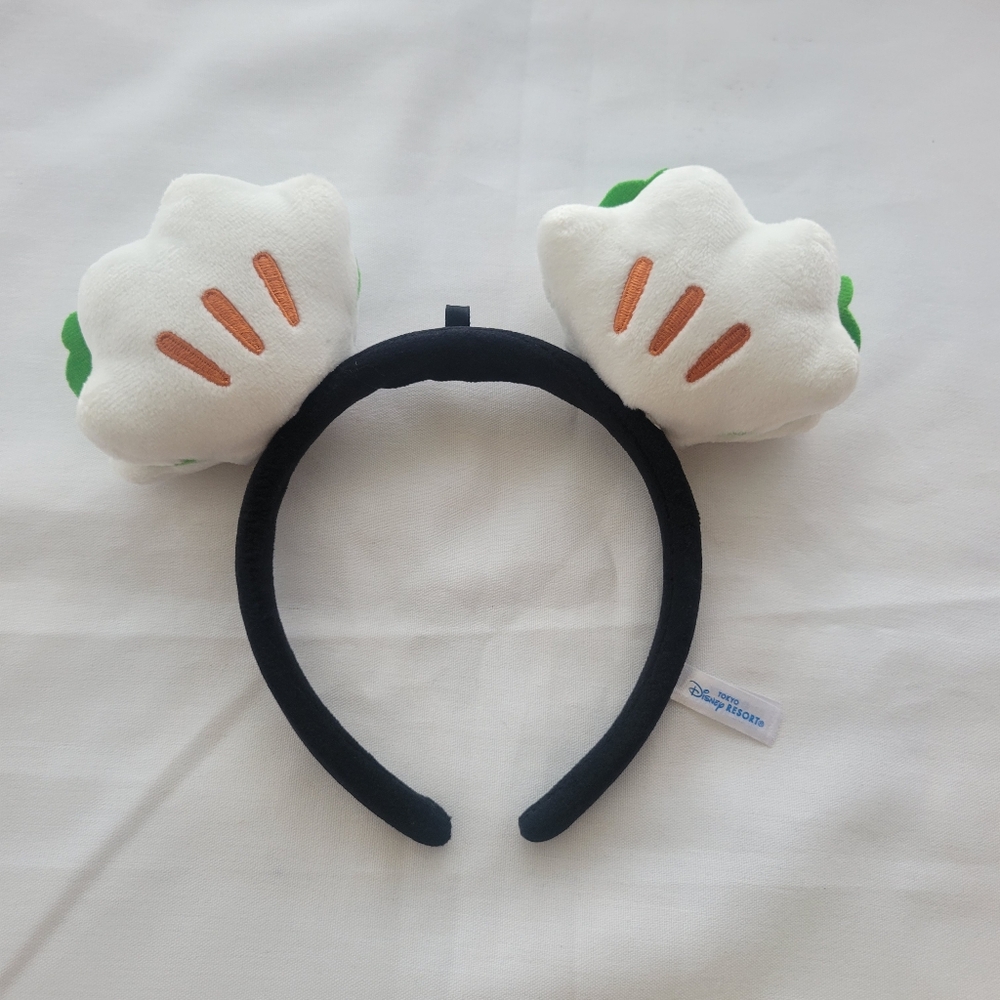Tokyo Disney Resort Mickey Mouse Glove Shaped Pao Headband Bun Ears
